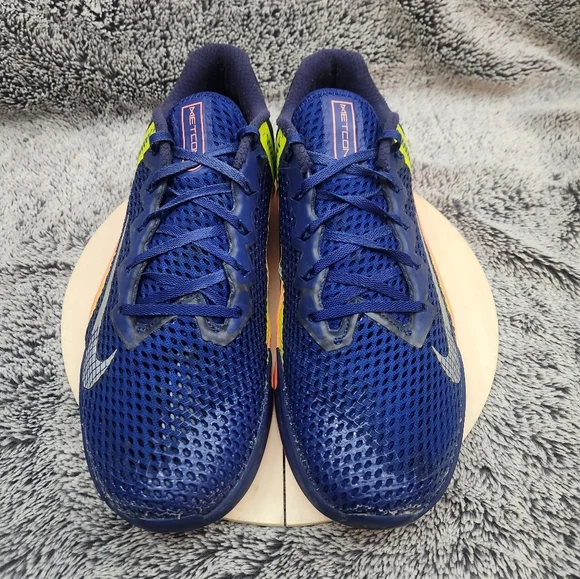 Nike Metcon 6 Royal Blue Coral Yellow Athletic Shoes Men's Size 13 - Picture 2 of 8